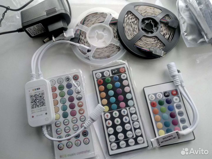 Светодиодная лента 5 м.комплект