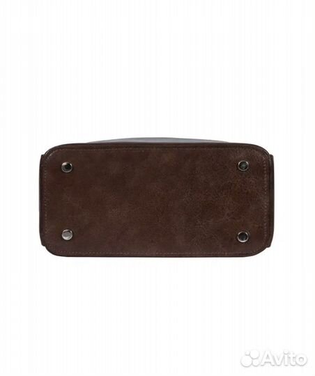 Сумка натуральная кожа коричневая