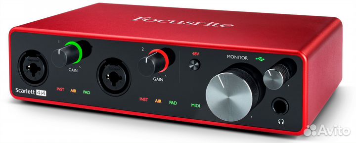Звуковая карта Focusrite Scarlett 4i4 3rd gen