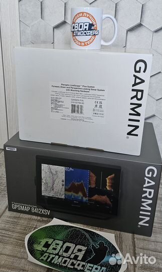 Garmin gpsmap 8412XSV + Panoptix Livescope LVS34