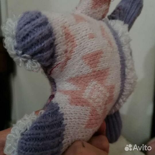 Мягкая игрушка Заяц Ручная работа