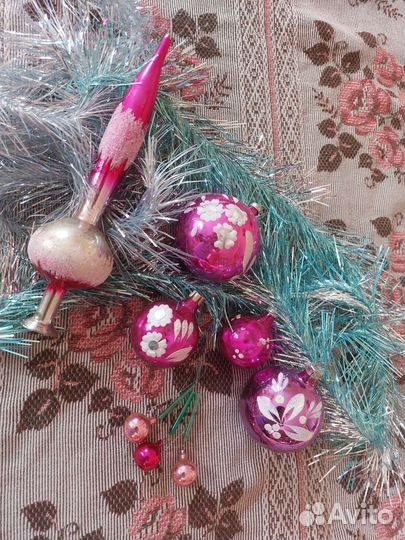 Елочные игрушки СССР