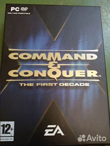 Диск PC dvd Command & Conquer: The First Decade