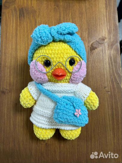 Уточка лалафанфан вязаная