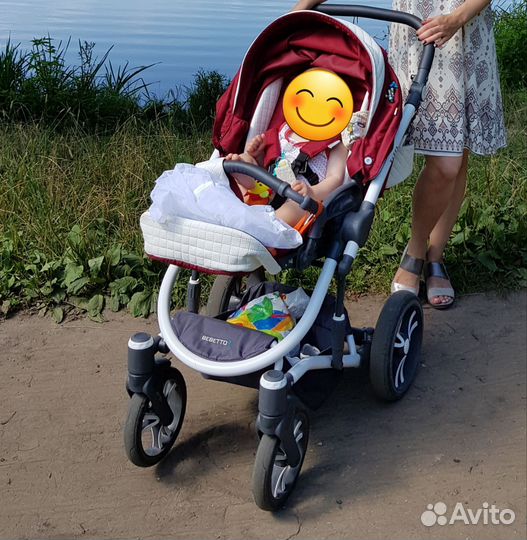 Коляска 2 в 1 bebetto