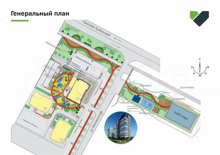 3-к. квартира, 62,5 м², 3/15 эт.