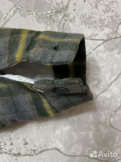 Теплая рубашка женская