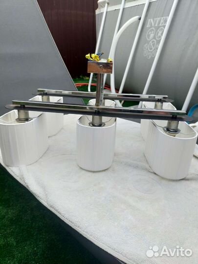 Люстра потолочная бу