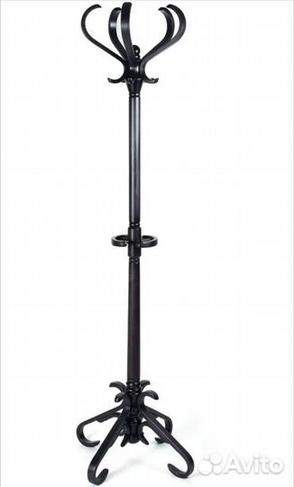 Вешалка напольная из массива березы