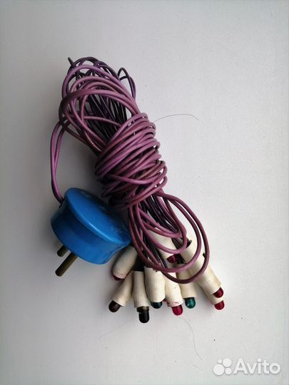 Елочная гирлянда СССР