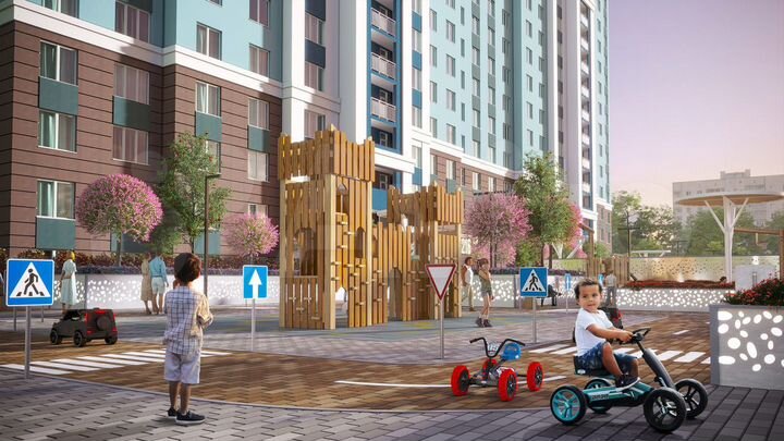 2-к. квартира, 56,2 м², 22/25 эт.