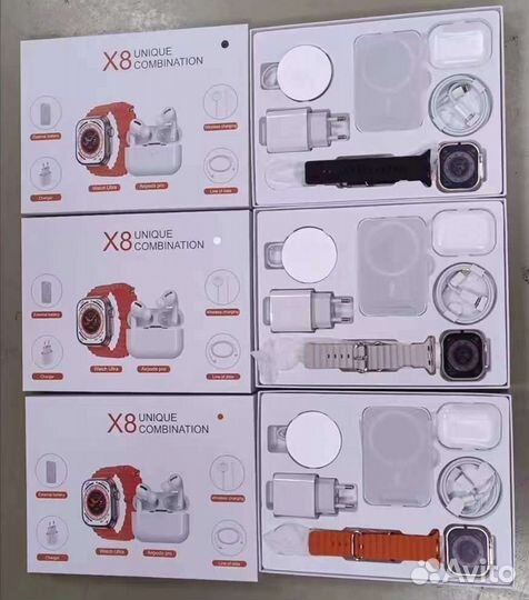 Набор Apple Watch 8 в 1