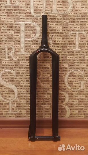 Вилка жесткая карбоновая 27.5/29