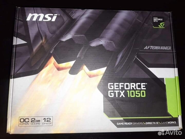 Видеокарта gtx 1050 OC