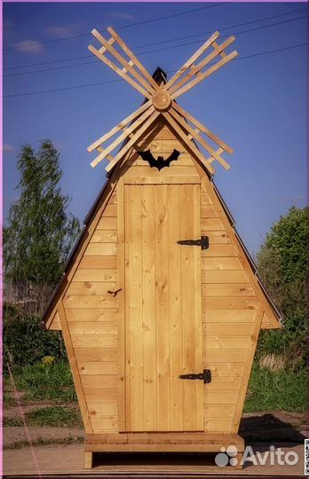Дачный туалет с установкой KEY671