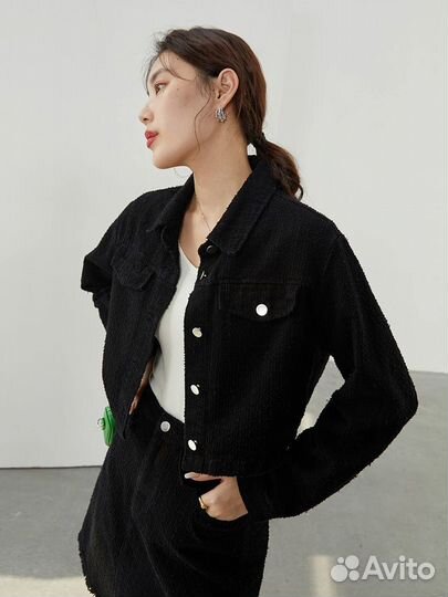 Dushu, Джинсовый костюм, юбка и топ