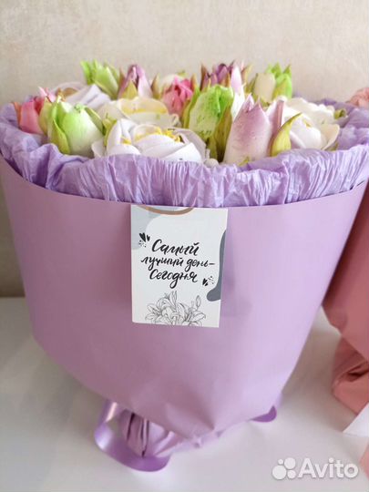 Зефирные букеты