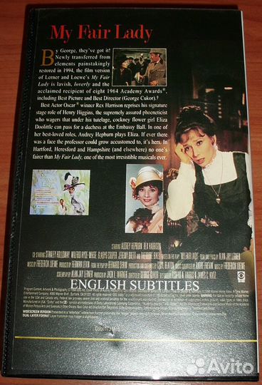 Видеокассеты Фильмы на английском языке 3 шт