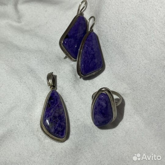 Наборы ювелирные серебро