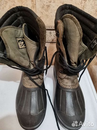 Сапоги для зимней рыбалки с шипами