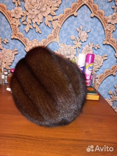 Берет Норковый новый