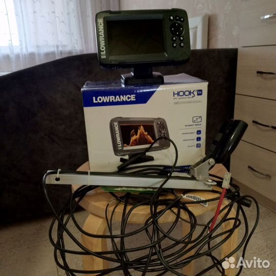 Эхолот lowrance hook2-5x GPS/SplitShot HDI