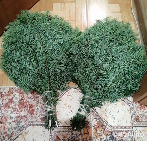 Веники для бани пихтовые, еловые, берёзовые