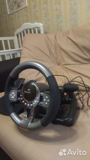 Игровой руль defender forsage gtr