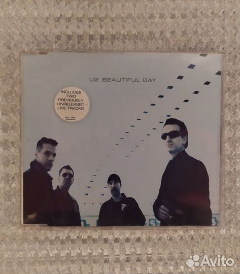 Редкий сингл u2 beautiful day cd 2