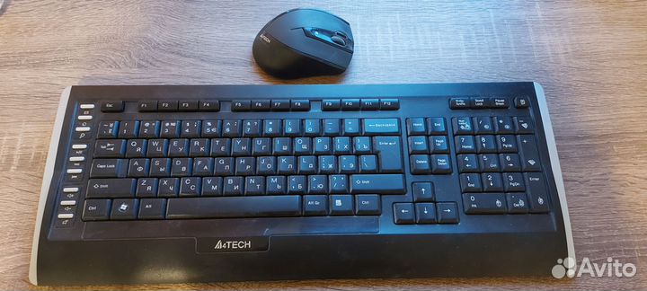 Беспроводная клавиатура и мышь (комплект) A4tech G