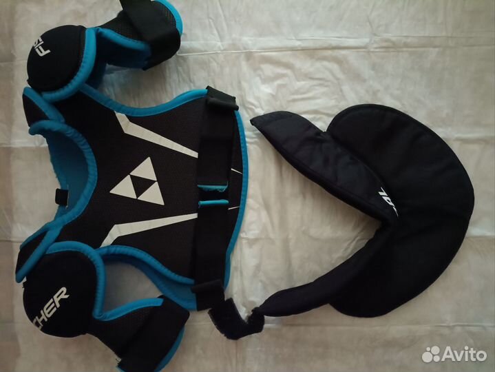 Налокотники хоккейные детские fisher