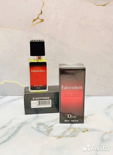 Стойкие мужские духи Fahrenheit