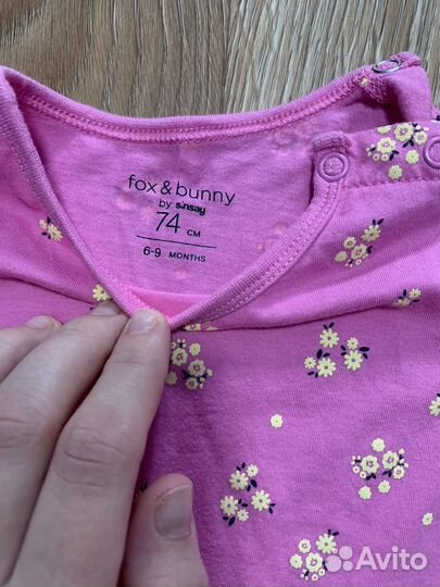 Боди для девочки 74