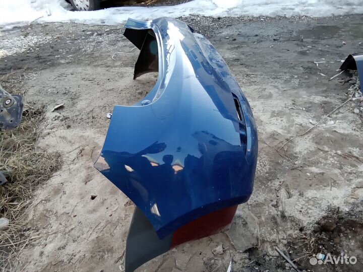 Бампер задний Kia Rio 2011 - 2015