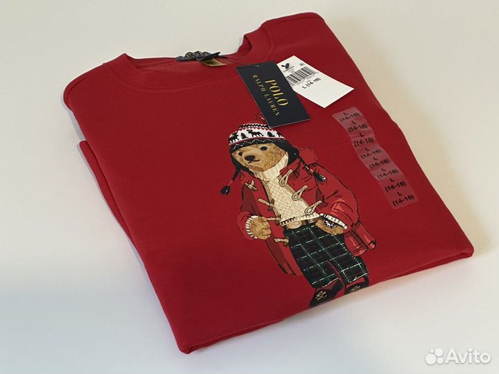 Свитшот Polo Ralph Lauren(флис) оригинал