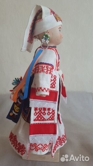 Кукла ижорская (с фарфоровым лицом и ручками)