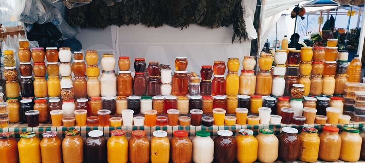 Мёд, Варенье, Фрукты-овощи 6 м²