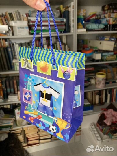 Пакет подарочный 11,5*14,5 см