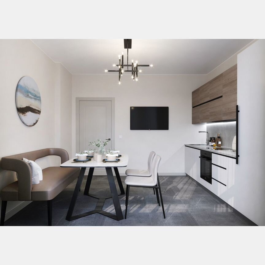 3-к. квартира, 76 м², 17/22 эт.