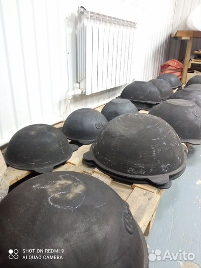 Казаны чугунные узбекские с клеймом