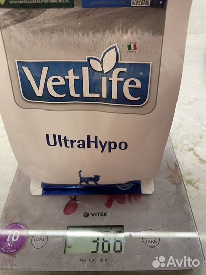 Корм для кошек vetlife ultraHypo