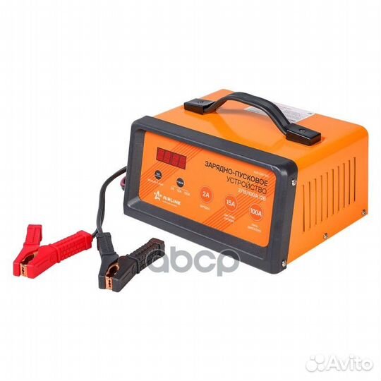 Зарядно-пусковое устройство 2/15/100А 12В, LED