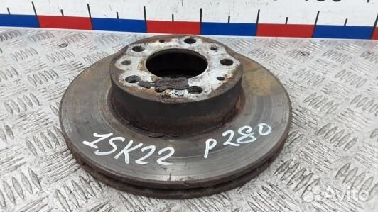 Диск тормозной передний citroen jumper 3 (1SK22N60