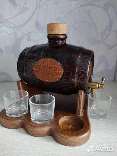 Мини бар бочка для алкогольных напитков