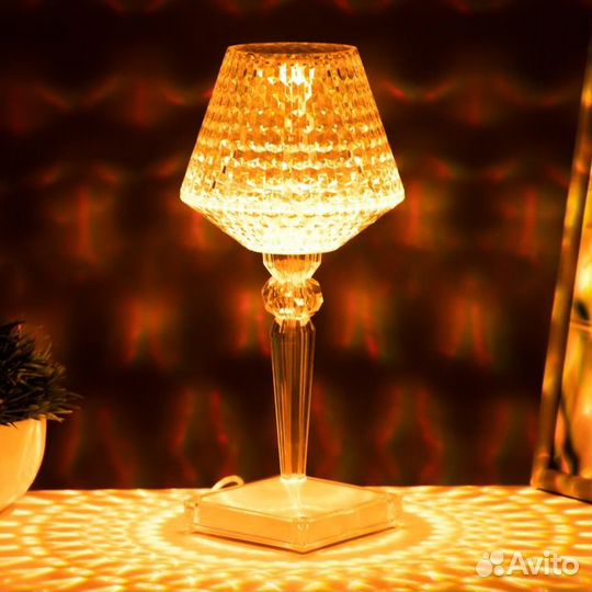 Настольная лампа с пду 'Джентис' LED 16 цветов USB