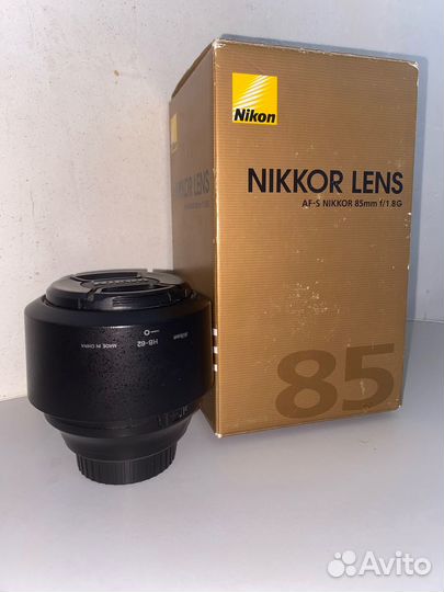 Объектив nikon 85mm