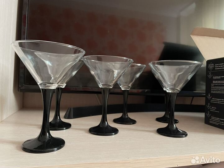 Бокалы для мартини (6 шт)