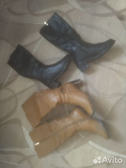 Сапоги зимние 2 пары. 38. Carlabei