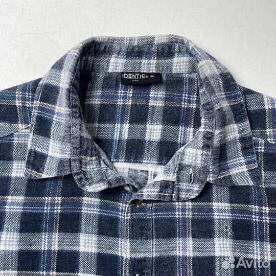 Винтажная фланелевая рубашка Identic