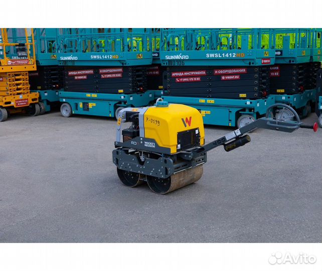 Аренда виброкатка Wacker Neuson RD 7H-E